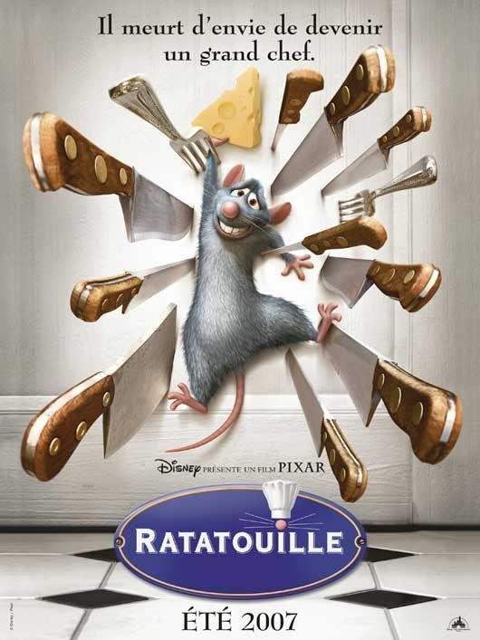 Dessin animé Disney/Pixar RATATOUILLE