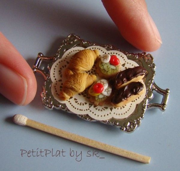 Nourritures en miniatures