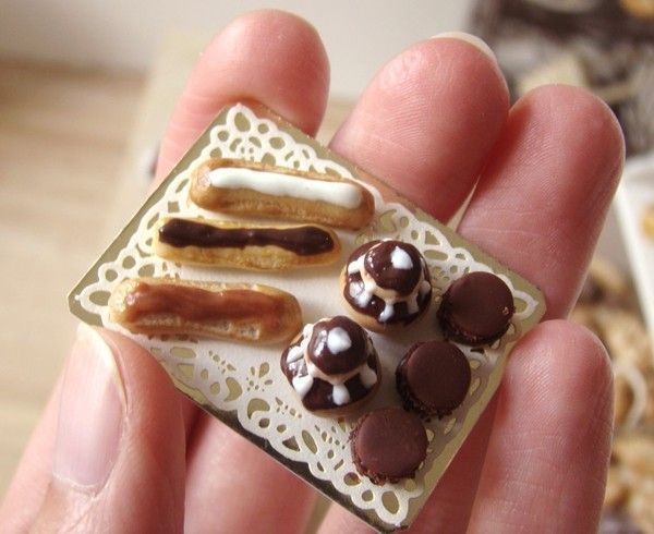 Nourritures en miniatures