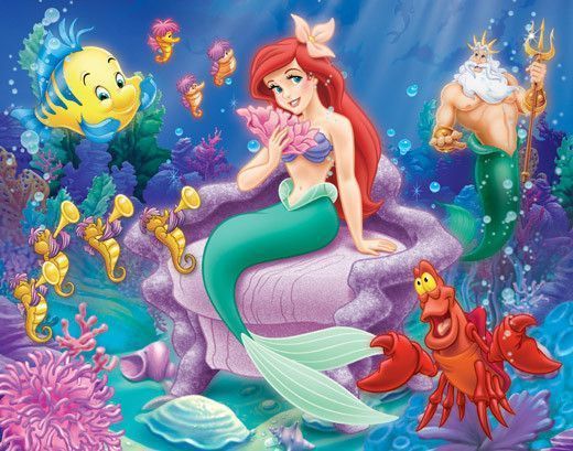 Dessin animé Disney LA PETITE SIRENE