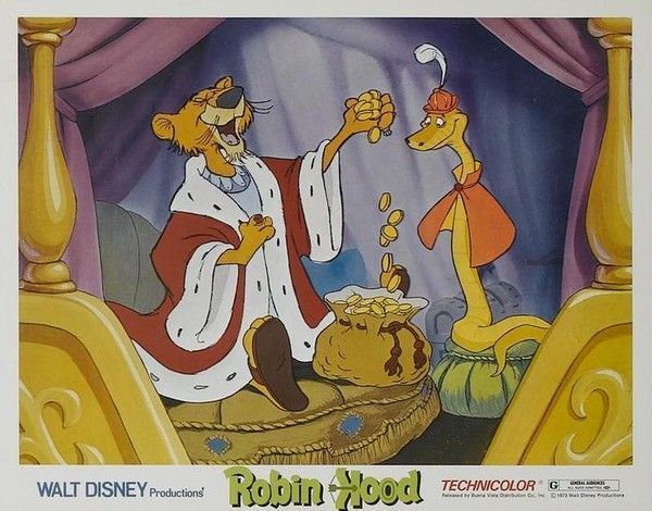 Dessin animé Disney ROBIN DES BOIS
