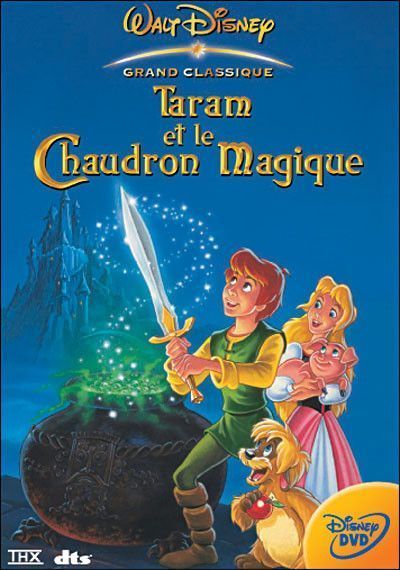 Dessin animé Disney TARAM ET LE CHAUDRON MAGIQUE