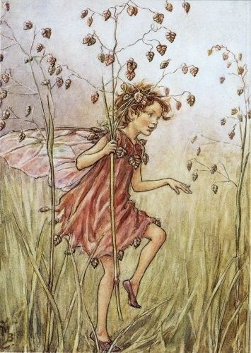 Dessins Saison Hiver de Cicely Mary Barker