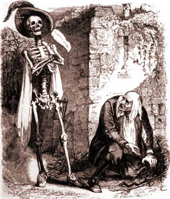 La Mort et le Bûcheron de Jean de La Fontaine
