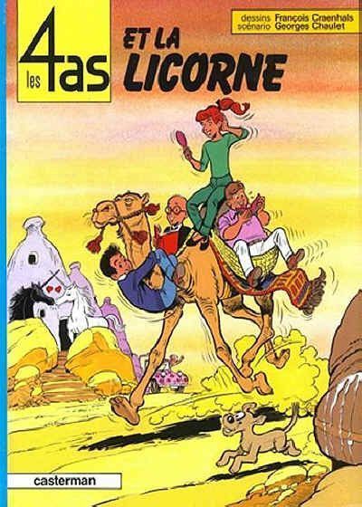 Bande dessinée LES 4 AS