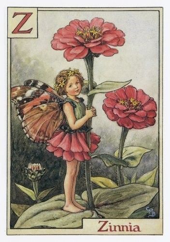 Dessins Alphabet de Cicely Mary Barker