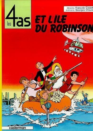 Bande dessinée LES 4 AS