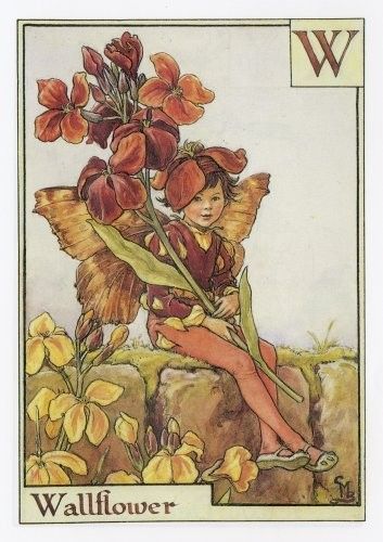 Dessins Alphabet de Cicely Mary Barker