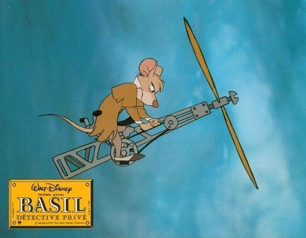 Dessin animé Disney BASIL DÉTECTIVE PRIVÉ