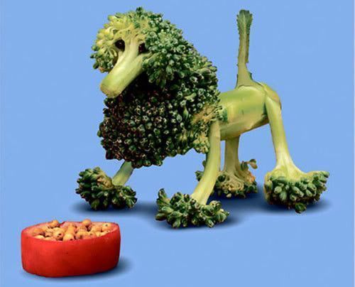 Sculptures sur aliments