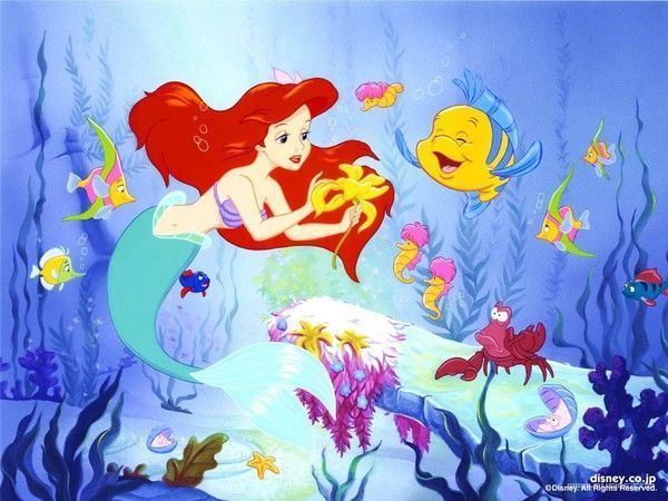 Dessin animé Disney LA PETITE SIRENE