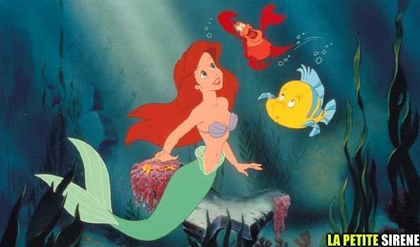 Dessin animé Disney LA PETITE SIRENE