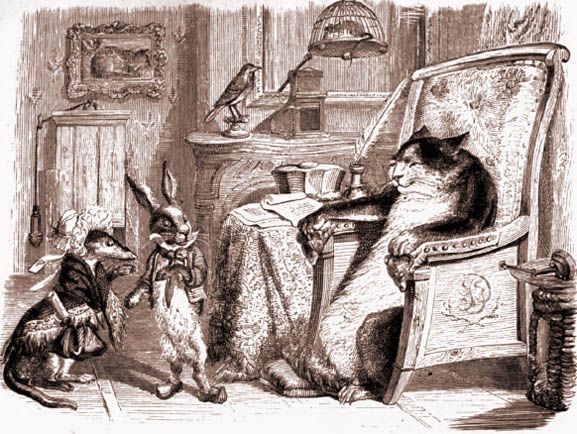 Le chat, la belette et le petit lapin de Jean de La Fontaine